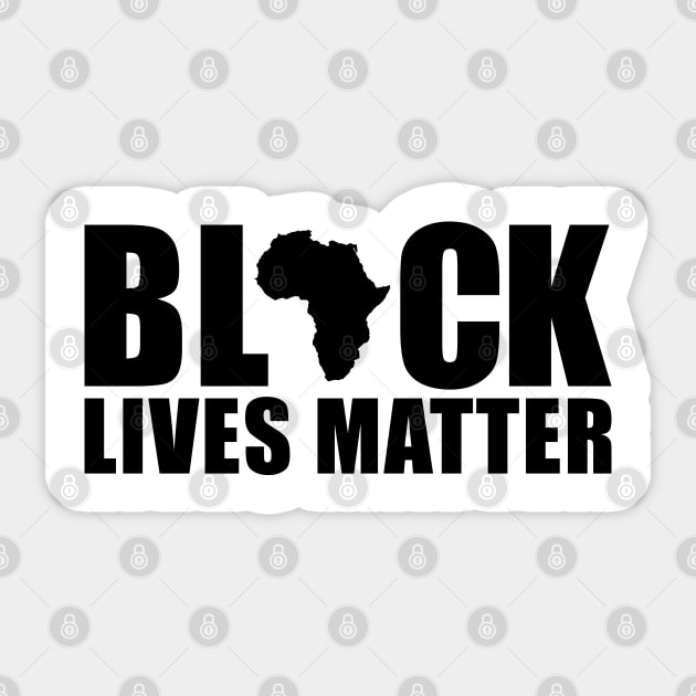 Black Lives Matter | Protest | African American Sticker by UrbanLifeApparel